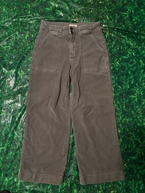 Maurices Wide-Leg Chino Pants in Gray